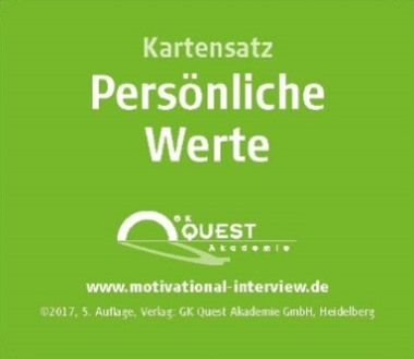Persönliche Werte - Kartensatz